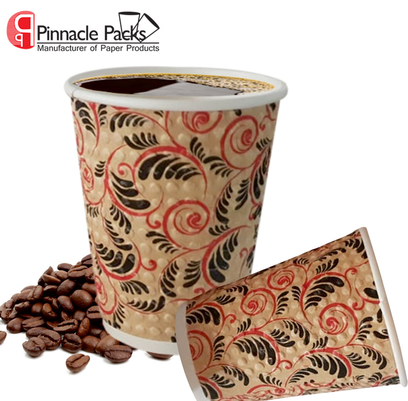 Embossing Ripple Wall Paper Cup