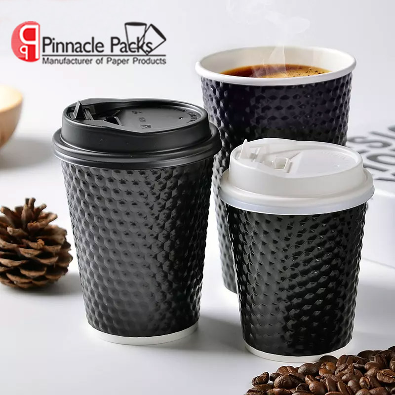 Embossing Ripple Wall Paper Cup