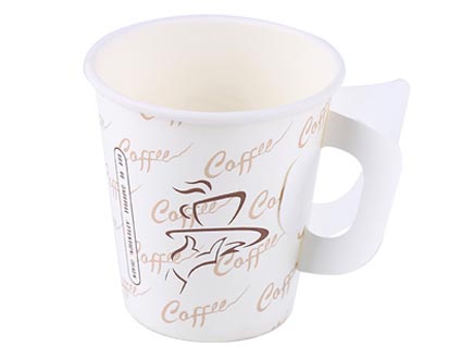 Custom Printed Disposable Paper Handle Cup