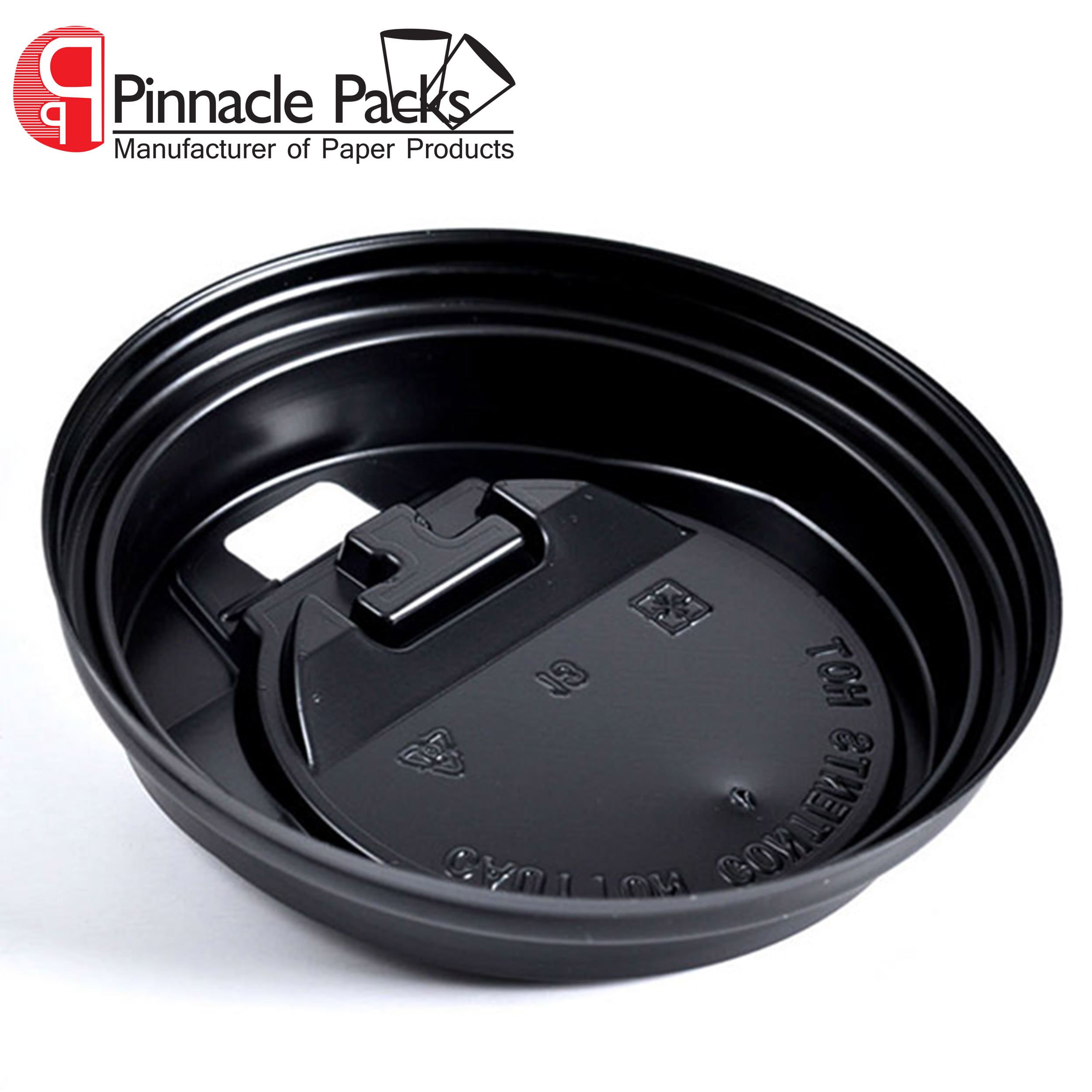 Disposable Paper Cup White Plastic Lid