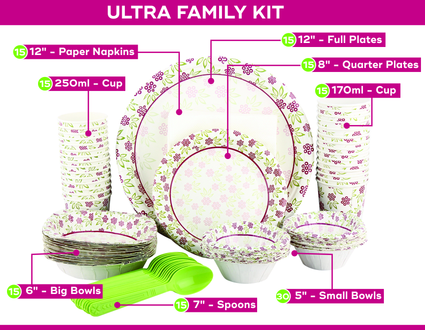 Disposable Ultra Family Kit