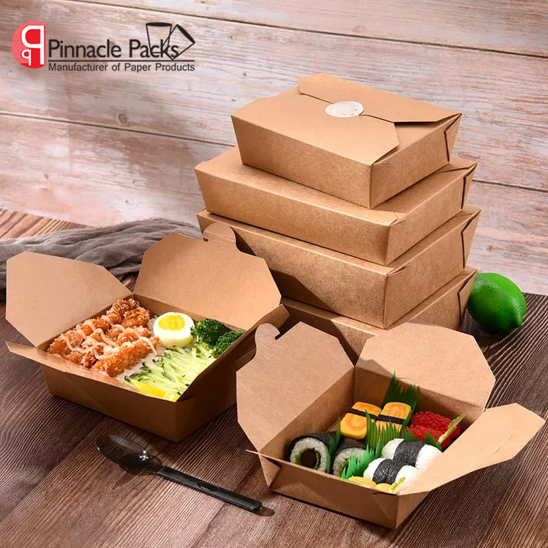 Kraft Paper Takeway Box / Bio Box