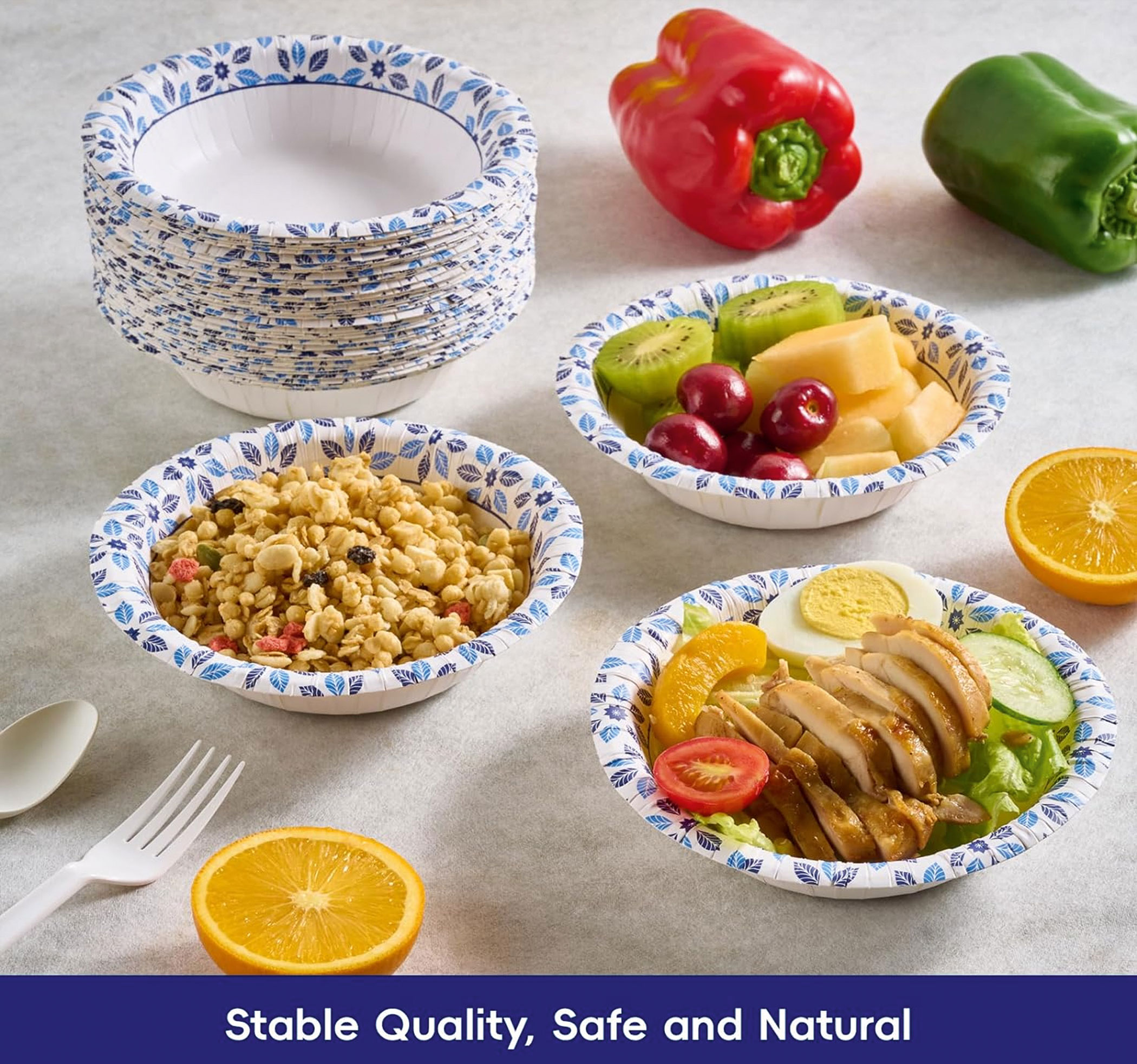Disposable Design Paper Bowl