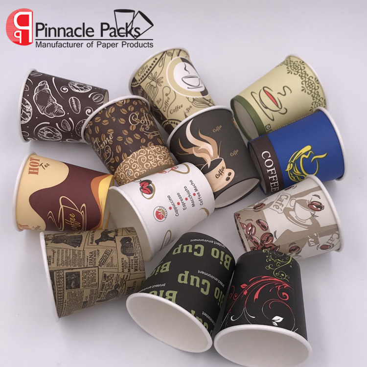 Pla Coffee Single Wall Paper Cup