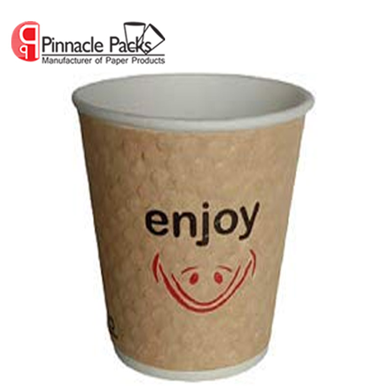 Embossing Enjoy Ripple Wall Paper Cup