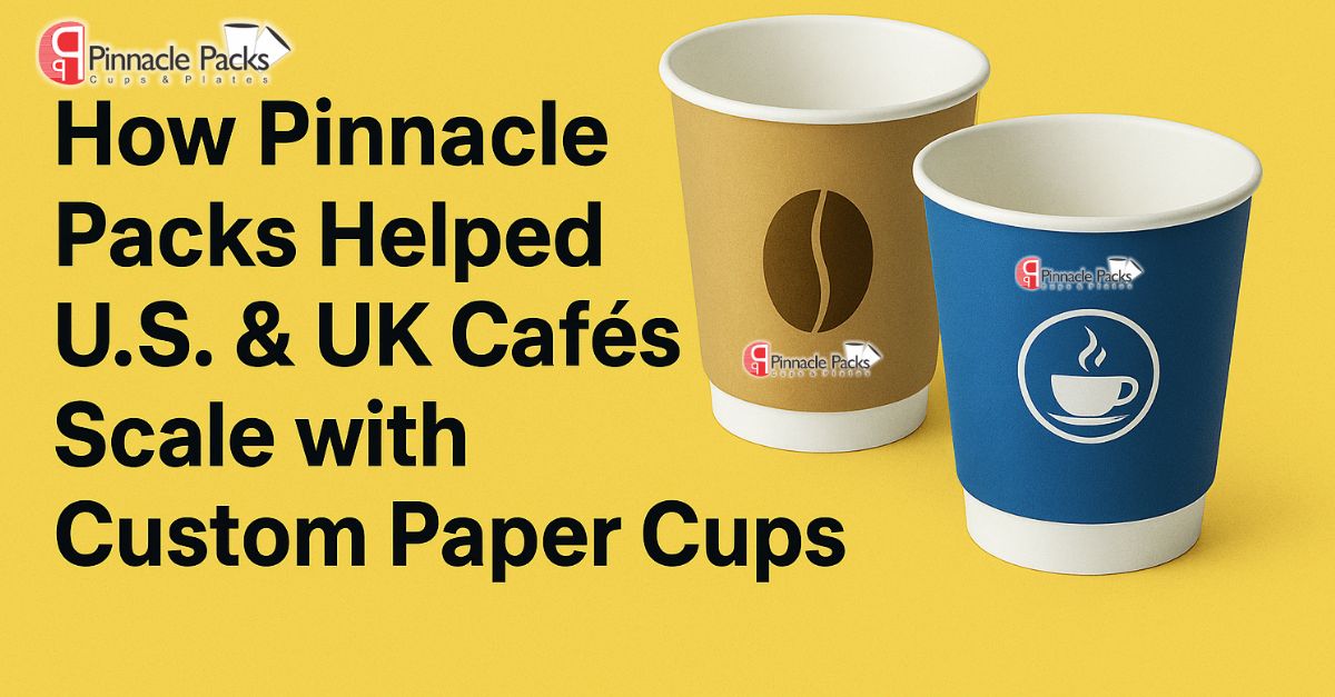 How Pinnacle Packs Helped U.S. & UK Cafes Scale with Custom Paper Cups